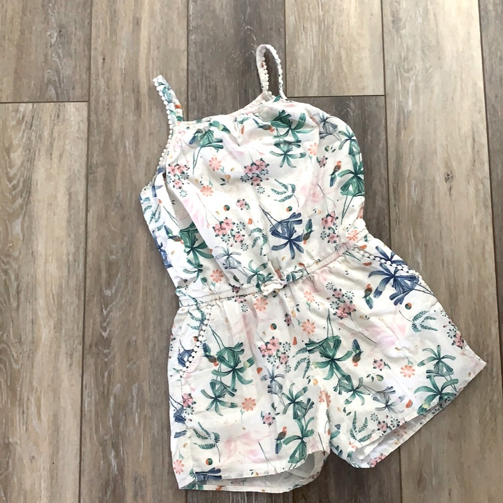 Girls summer romper